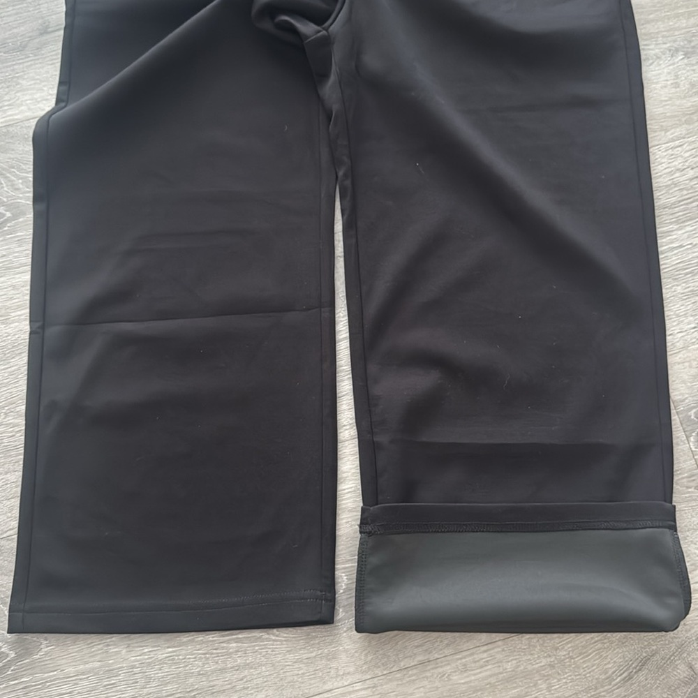 Black Two Piece Lounge Set Women’s Medium Sleeveless Tank Shirt and Pants - Picture 15 of 15